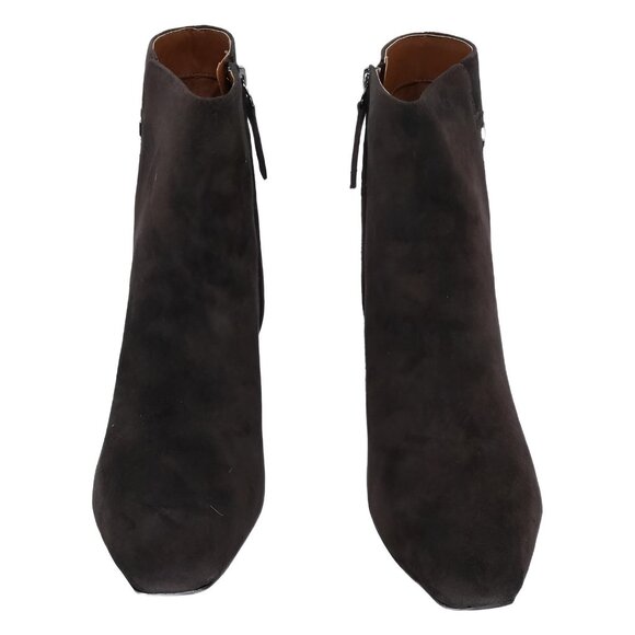 Franco Sarto Luella Square Toe Ankle Boots Hickory Brown US 8 M - Picture 5 of 6